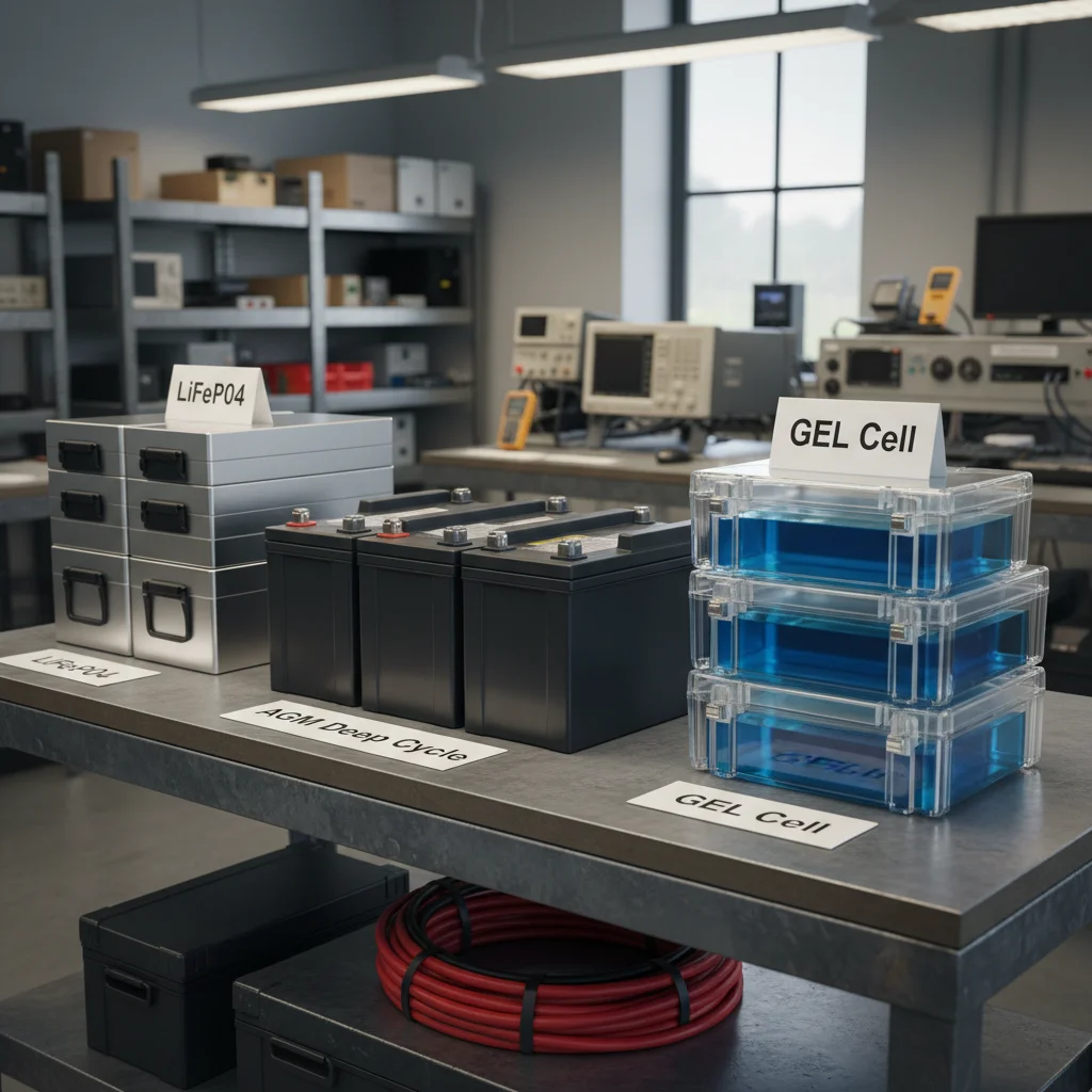 LiFePO4 vs AGM vs GEL — какую технологию выбрать