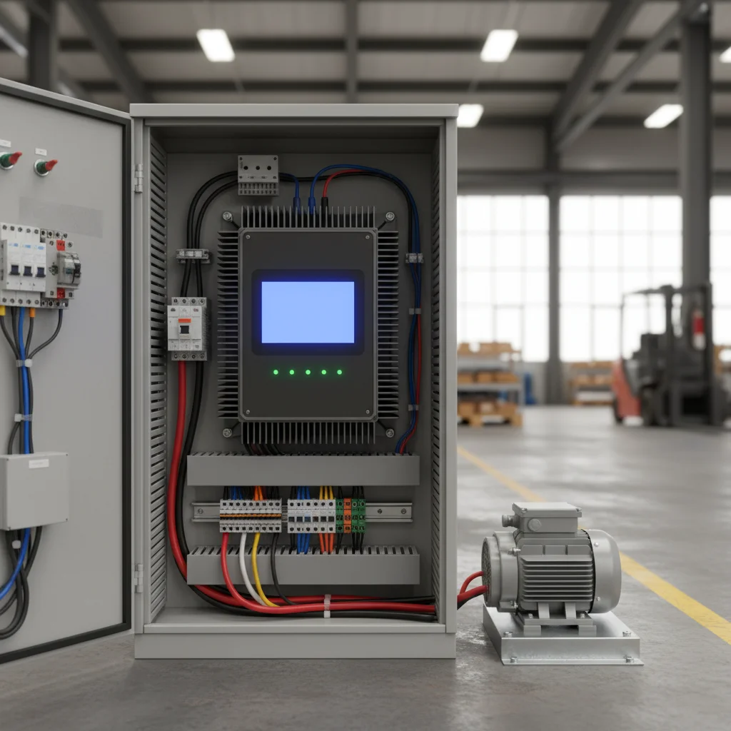 Veichi VFD Fault Codes: E.OC, E.OU, E.Lu — Diagnostic Tree | Chastotnik.ua