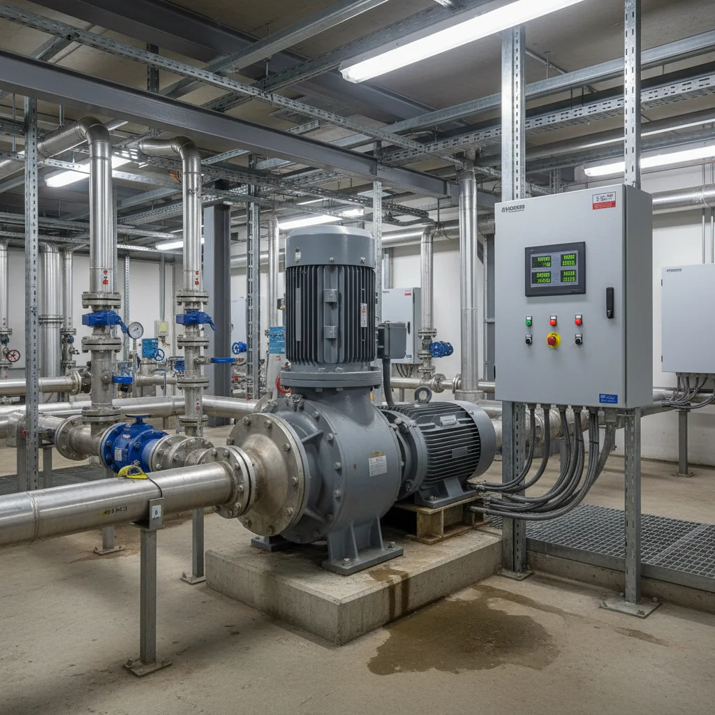 Налаштування PID та режиму сну частотника INVT для насоса