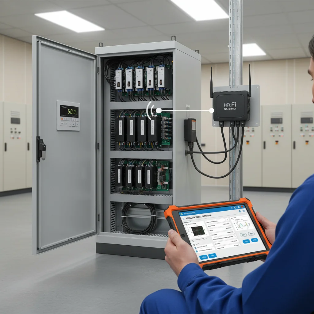 Бездротове керування частотним перетворювачем через WiFi та IoT