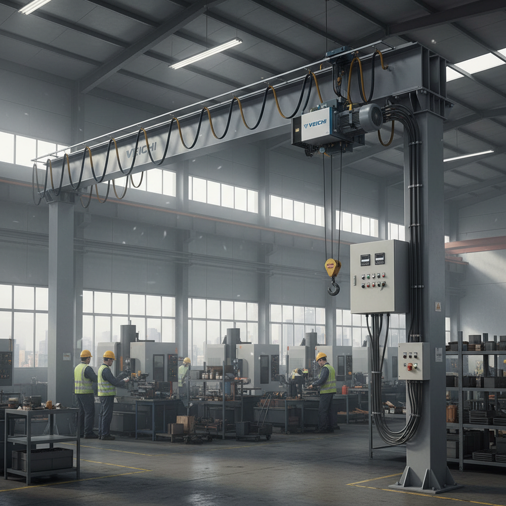 Керування краном на базі частотного перетворювача VEICHI AC310: підвищення ефективності та безпеки