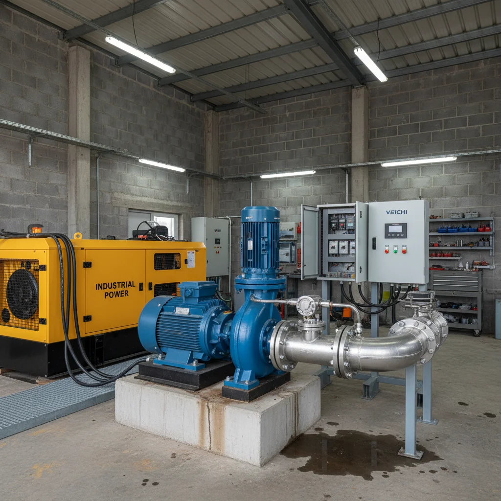 Робота насоса від генератора чи інвертора - Налаштування частотника VEICHI AC310 AC10 AC01 для роботи з реле тиску - інструкція