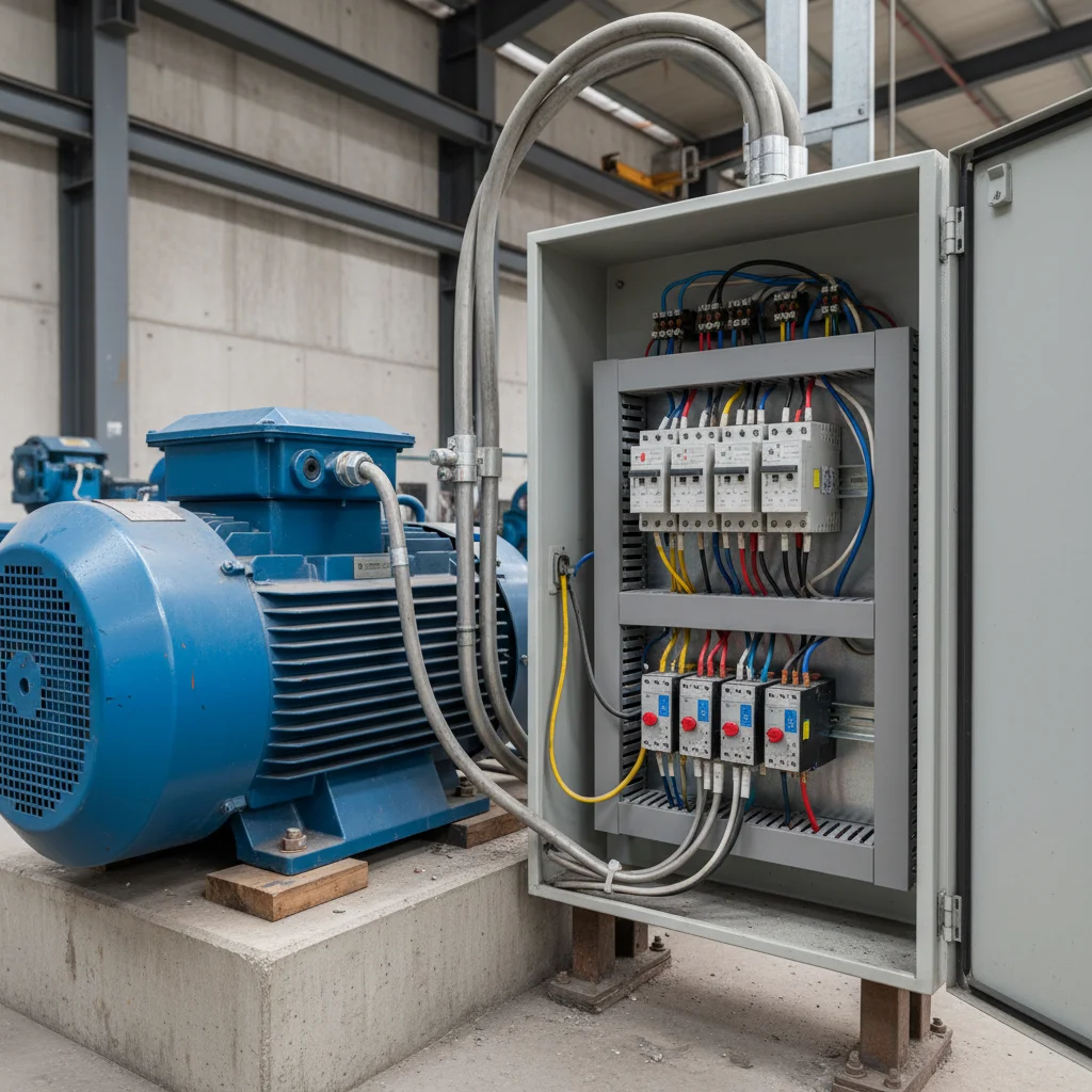 Підключення трифазного електродвигуна до мережі 380 В - схеми:   зірка -трикутник