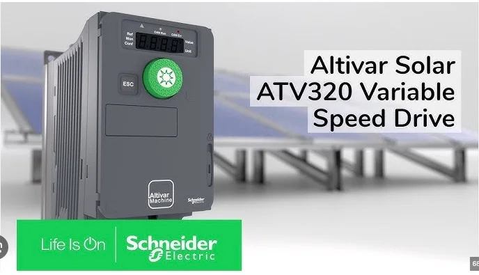 Schneider Electric Altivar 320 Solar — перетворювач частоти для сонячних насосних систем