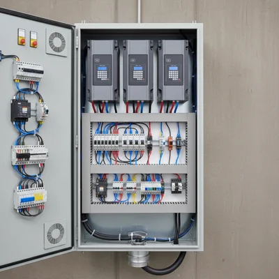 Использование преобразователей частоты, оборудованных векторным управлением