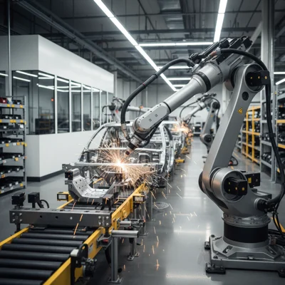 Які особливості роботизованого зварювання?