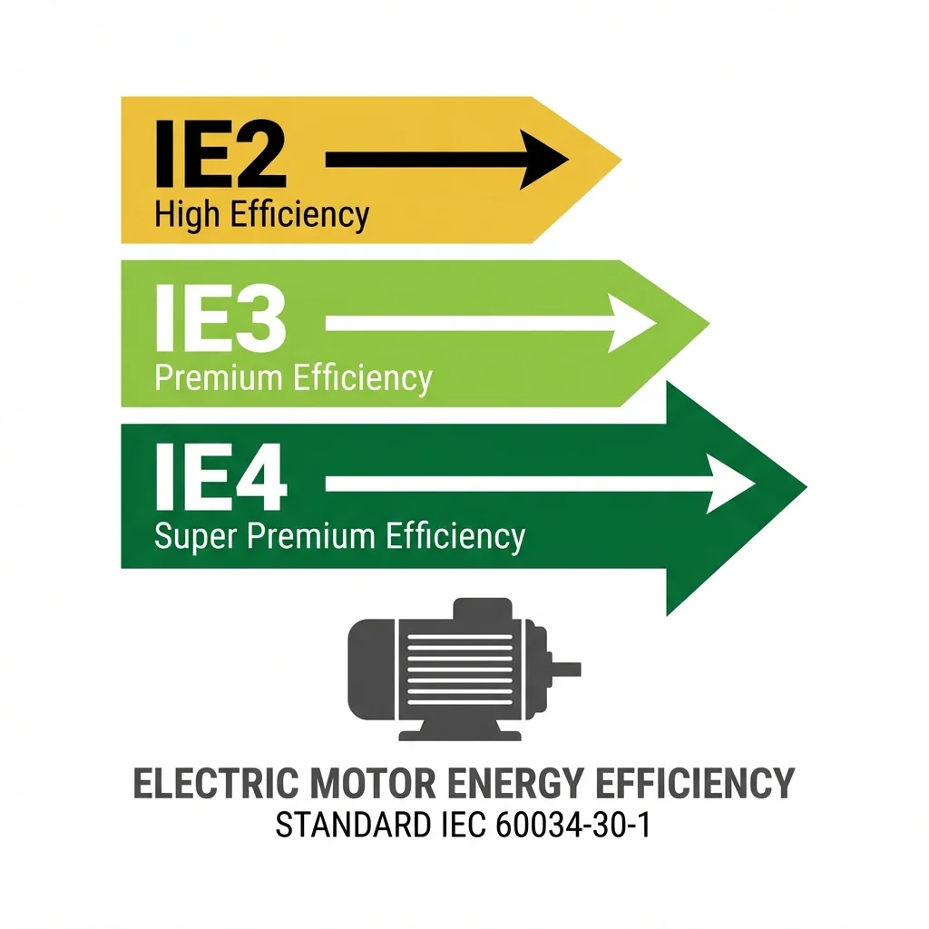 Класи енергоефективності IE2, IE3, IE4 — різниця та окупність
