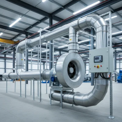 Оптимізація та керування вентиляцією в промислових цехах: підвищення ефективності та безпеки праці