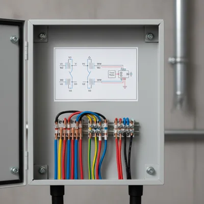 Схема Зірка-Трикутник підключення електродвигуна