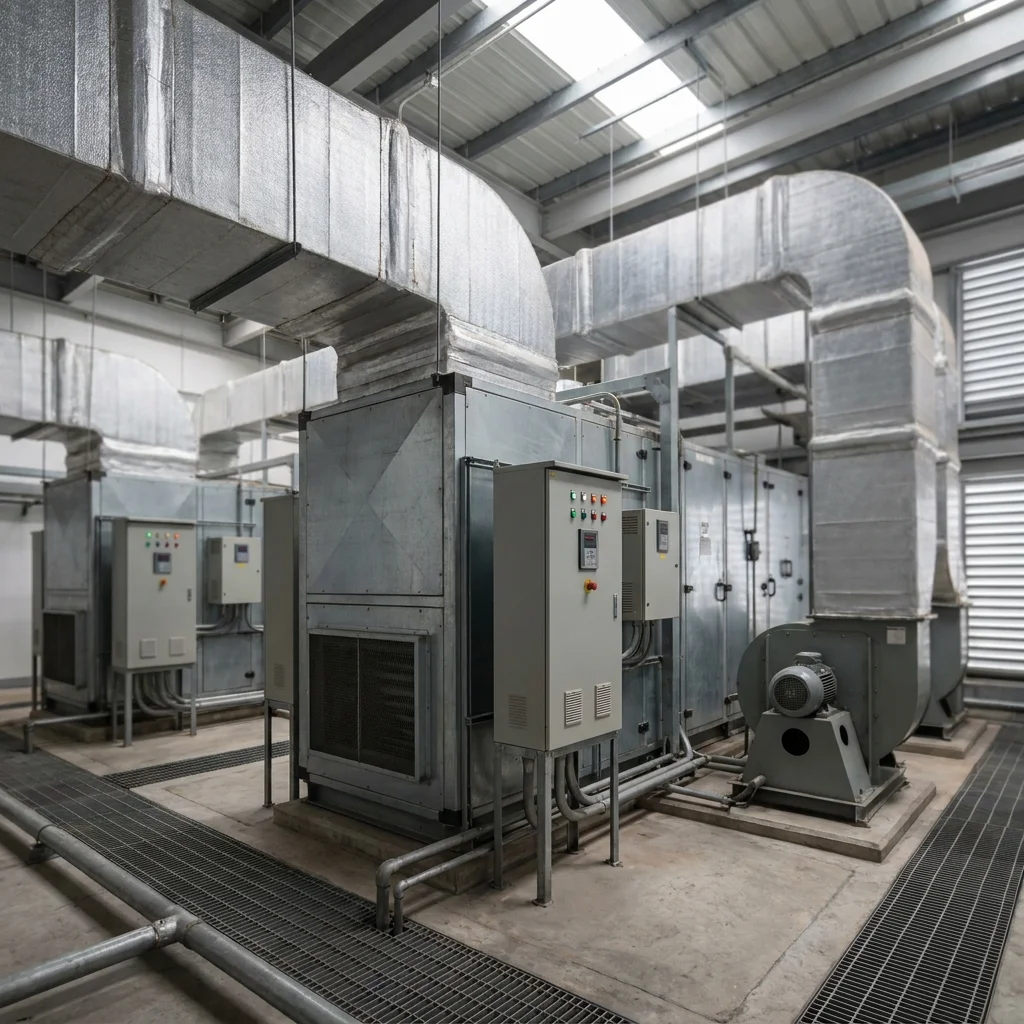 Економія на вентиляції ТРЦ і складу: частотне регулювання HVAC