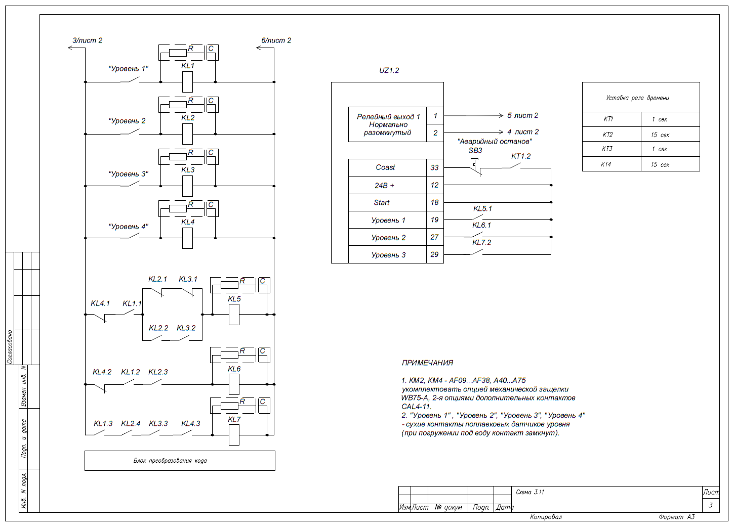 Frequency converter connection diagram