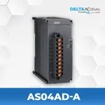 Delta Electronics AS04AD-A Модуль аналогового вводу 4AI (0-10V/4-20mA), для ПЛК серії AS.