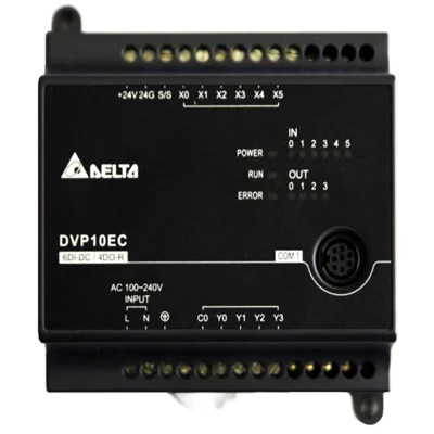 DVP10EC00R3 Процессорный модуль серии EC3 10 точек ввода/вывода 100-240AC релейные выходы