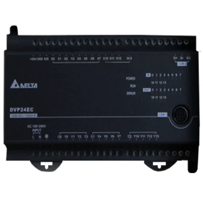 DVP24EC00T3 CPU module EC3 series 24 I/O points 100-240AC transistor outputs