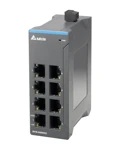 Delta Electronics DVS-008I00C Промисловий комутатор Ethernet Delta DVS-008I00C, 8 портів, DIN-рейка, -10…+60 °C
