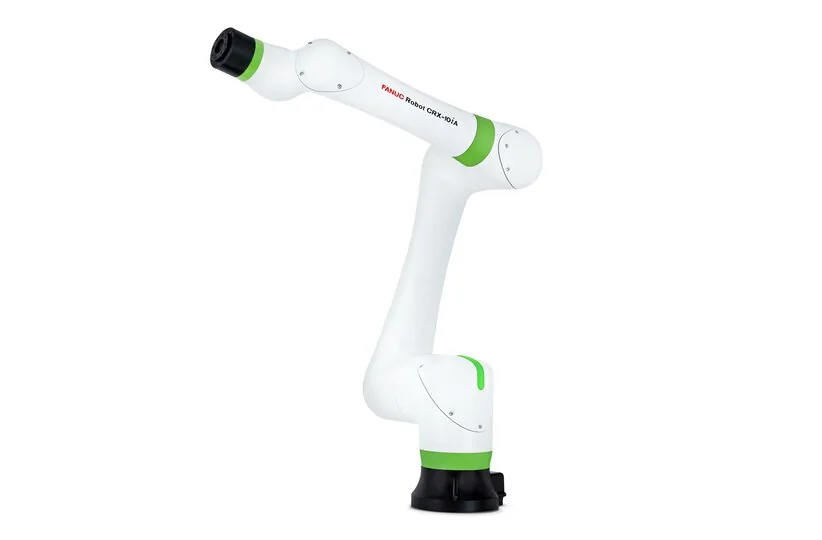 crx-10ia Промышленный робот FANUC CRX-10iA грузоподъёмностью 10 кг с вылетом 1249 мм и 6 осями. Предназначен для совместной работы с оператором, сборки и обслуживания станков. Поставляется под заказ.