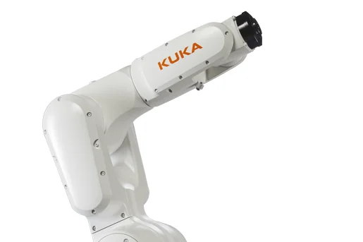 kr-6-r900-2 Промышленный робот KUKA KR 6 R900-2 грузоподъёмностью 6 кг с вылетом 901 мм и 6 осями. Предназначен для перемещения деталей, паллетирования и сборки. Поставляется под заказ.