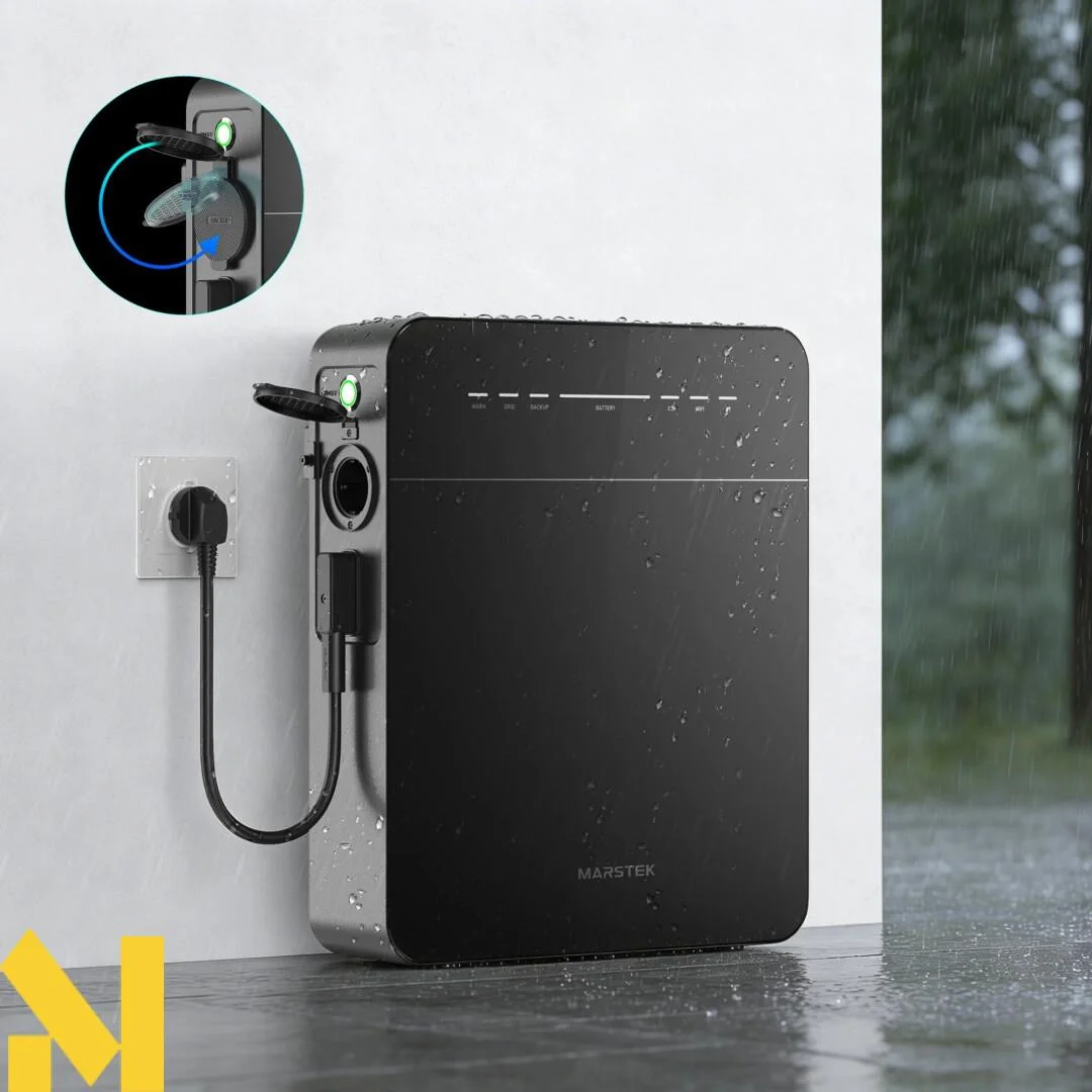Venus-E-Mini Система накопичення енергії Marstek Venus E Mini 1.5кВт, ємність 2кВт·год LiFePO4, двонаправлена потужність 1.5кВт (пік 1.8кВт), настінний монтаж Plug & Play.