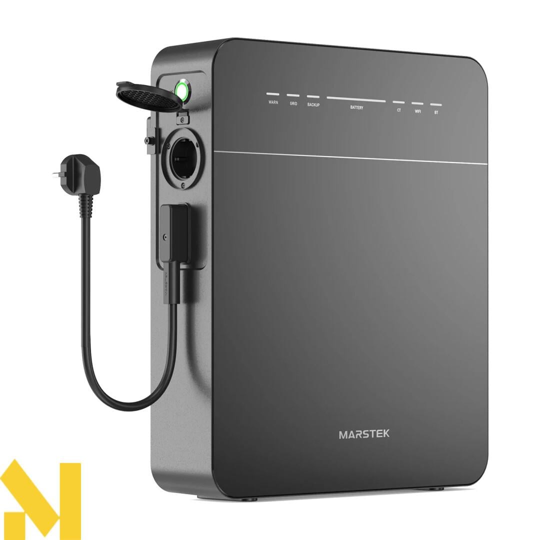 Venus-E-Mini Система накопичення енергії Marstek Venus E Mini 1.5кВт, ємність 2кВт·год LiFePO4, двонаправлена потужність 1.5кВт (пік 1.8кВт), настінний монтаж Plug & Play.
