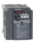 Frequency converter FR-D 0.75kW Vx:1-ph/220V | Out:3-ph/220V for 3-phase motors