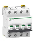 A9F84401 Автоматичний вимикач Schneider серія iC60H, 1A 4P, крива C