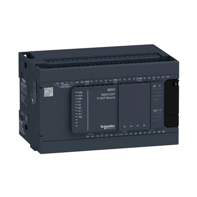 TM241C24T Контролер Modicon M241 14DI/10DO PNP 24VDC 2xRS485