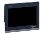 Schneider Electric HMIST6500 Schneider Electric HMIST6500 — сенсорна панель ST6 10" TFT, 1024×600 пкс, 16 млн кольорів. 2×Ethernet, RS232C, RS485, 2×USB 2.0. Протоколи Modbus, Uni-TE. Живлення 24 В DC, 12.6 Вт.