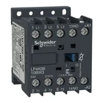 Schneider Electric LP1K0910FD Контактор Schneider Electric, серії TeSys K, 9А 3P 110В DC 1НО