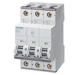Siemens 5SY4313-6 Автоматичний вимикач Siemens, серія 5SY4, 13A 3P, характеристика B, 10 кА