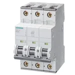 Siemens 5SY6313-6 Автоматичний вимикач Siemens, серія 5SY6, 13A 3P, характеристика B, 6 кА