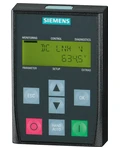 Siemens 6SL3255-6AA00-4CA0 Панель оператора Siemens SINAMICS BOP-2 для перетворювачів G120P, 2-рядковий дисплей, копіювання параметрів, монтаж на модуль керування або дверцята шафи, IP20 / IP55.
