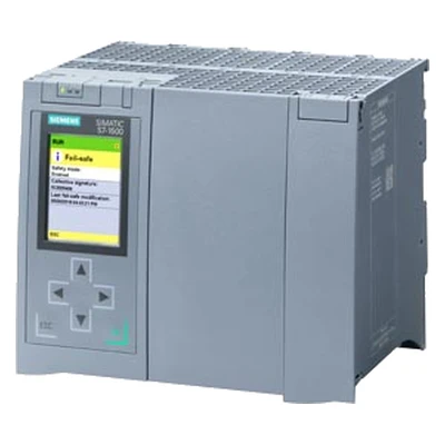 6ES7516-3UN00-0AB0 Siemens SIMATIC S7-1500 CPU 1516TF-3 PN/DP 6ES7516-3UN00-0AB0: PROFINET IRT, Ethernet, PROFIBUS, 3 MB work memory, 7.5 MB data memory, 24 V DC.