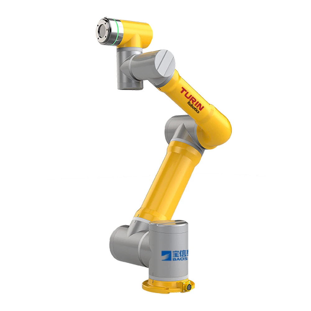 turin-tr05-900c TURIN TR05-900C (TCR050) collaborative robot (cobot) — 5 kg payload, 900 mm reach, 6 axes, ±0.03 mm repeatability. Human-collaborative. Made to order.