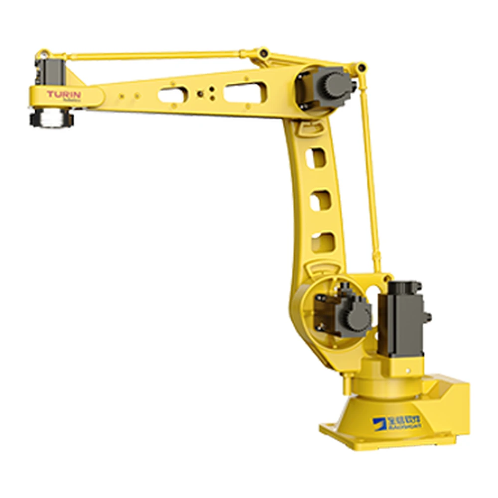 turin-tr30-1840p TURIN TR30-1840P (TKB460) palletizing robot — 30 kg payload, 1840 mm reach, 4 axes, ±0.08 mm repeatability. Palletizing and stacking. Made to order.