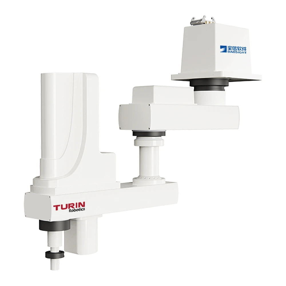 turin-tr10-700s-u TURIN TR10-700S/U (STG100) SCARA robot — 10 kg payload, 700 mm reach, 4 axes, ±0.02 mm repeatability. Assembly and pick-and-place. Made to order.