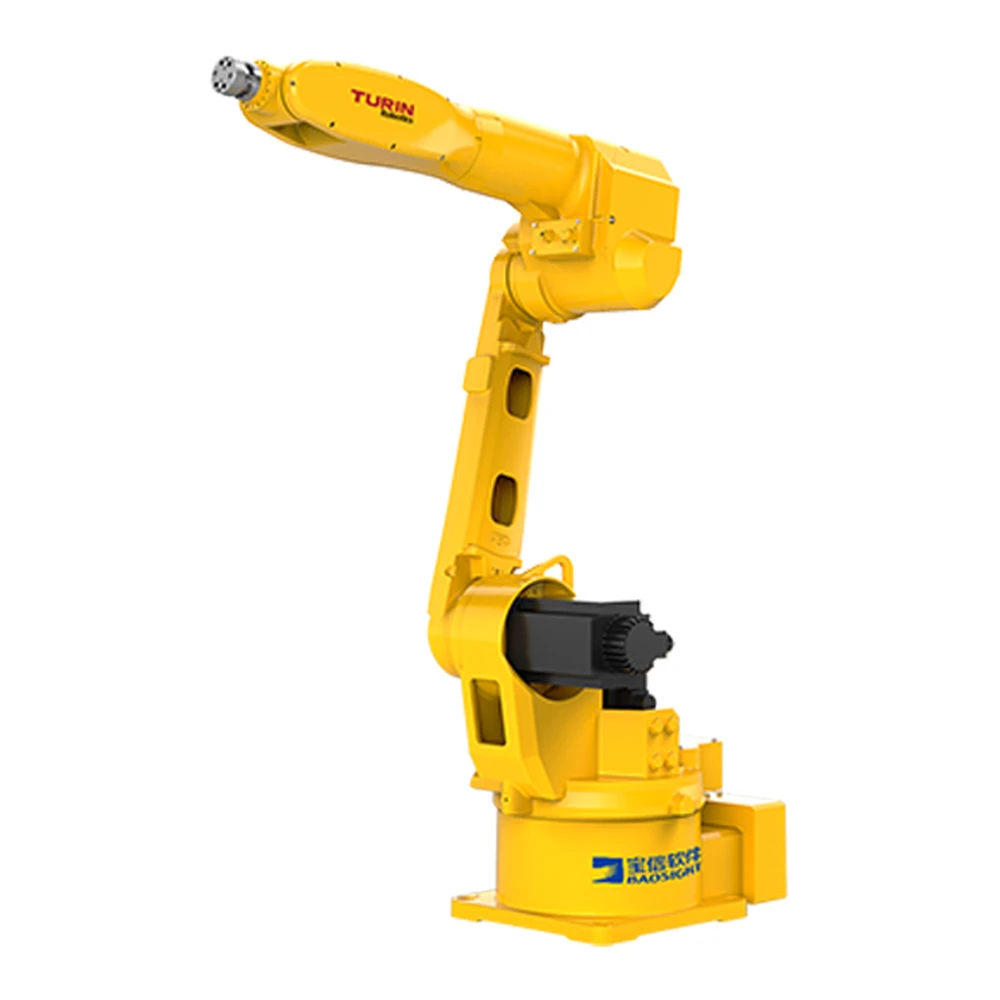 turin-tr06-1410b TURIN TR06-1410B (TKB1400) welding robot — 6 kg payload, 1412 mm reach, 6 axes, ±0.05 mm repeatability. Arc welding automation. Made to order.