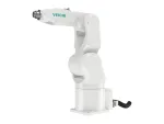Veichi VCR06-720 Промисловий робот Veichi VCR06-720 — вантажопідйомність 6 кг, радіус дії 720 мм, 6 осей, точність повторюваності ±0.02 мм, потужність 2.2 кВт, ступінь захисту IP54/IP67.